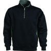 100209-940, Gr.L  Acode Zipper-Sweatshirt, 1705 DF, schwarz