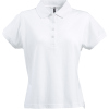 100221-900, Gr.L  Acode Poloshirt, Damen 1723 PIQ, weiß