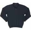00785-280-010, Gr.2XL  Polo-Sweatshirt, Herren/Damen, CROSSOVER, schwarzblau