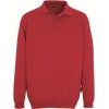 00785-280-02, Gr.2XL  Polo-Sweatshirt, Herren/Damen, CROSSOVER, rot