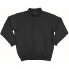 00785-280-09, Gr.2XL  Polo-Sweatshirt, Herren/Damen, CROSSOVER, schwarz