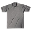 89155, Gr.M  Poloshirt, silbergrau meliert