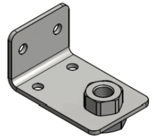 10100581  Halterung, geschraubt G1/4'' i/a