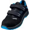 69362, Gr.38 W11  Sandalen, S1P SRC, schwarz/blau