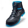 9556.2, Gr.48 W11  Stiefel, S3 SRC, schwarz/türkis
