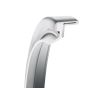 100X130X13 mm, PS-Sonder  Wellendichtring, Gylon weiß, 1.4571, gedrehte Lippe, V=+5 mm, D=5 Bar, statische Dichtung: Gylon weiß