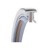120X150X12 mm, PS-Seal non standard  Wellendichtring, Gylon blau, 1.4571, Back to Back, V=+5 mm, D=10 Bar, statische Dichtung: Gylon blau