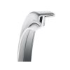 100X130X13 mm, PS-Spezial  Wellendichtring, Gylon weiß, 1.4571, gedrehte Lippe, V=+5 mm, Druck: 10 Bar, statische Dichtung: FKM
