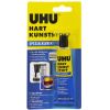 46650, 35 g Tube, Infokarte  UHU Hart Kunststoff, Spezialkleber