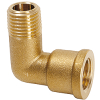 104827  Winkelstück, Messing, 90°C G1/4axG1/4i