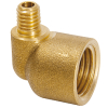 104828  Winkelstück, Messing, 90°C M6axG1/4i