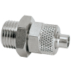 104867, Edelstahl  Schlauchanschlussteil, G1/4a