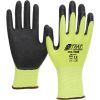 3515, Gr.10  Handschuhe, Polyester, neongelb