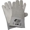20028, Gr.10  Schweißerhandschuhe, 5-Finger, Vollleder und Spaltleder kombiniert