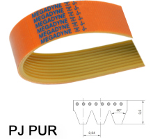 12 PJ 711 PUR  Keilrippenriemen, Poly-V