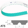10 AT5/5000 NFT, offen  Zahnriemen, Stahlcord, PU, Megalinear