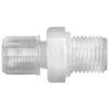 120.01.603  Gerade Einschraubverschraubung, G 1/8 außen, für Schlauch 4/6 mm, PFA