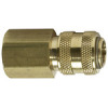 243.20-E  Schnellverschlusskupplung, NW 5, connect line, Messing blank, G 1/8 IG