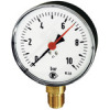 135  Manometer, Kunststoff, G 1/2 unten, 0-6 bar, Dmr. 80