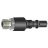 425.62-RSV  Nippel, mit Rückschlagventil, für Kupplungen NW 8, ISO 6150 C, Stahl, G 3/8 AG