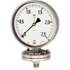 PL 2106  Plattenfedermanometer, Chemieausführung, G 1/2 radial unten, 0-6 bar, Dmr. 100