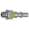 426.61-GE  Nippel, unverwechselbar, NW 6, ISO 6150 C, G 1/4 AG, gelb
