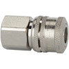 249.96  Sicherheitskupplung, NW 7,2, Typ SEK, Messing vernickelt, G 1/4 IG