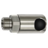 411.12-ES  Druckknopf-Sicherheitskupplung, NW 11, ISO 6150 C, Edelstahl, G 3/8 AG