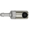 406.21-ES  Druckknopf-Sicherheitskupplung, NW 6, ISO 6150 C, Edelstahl, Tülle LW 6