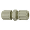 140.01-PP  Gerade Schlauchverbindung, für Schlauch 4/6 mm, SW 14, PP