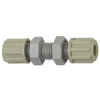 140.31  Gerade Schottverbindung, M10x1,0, für Schlauch 4/6 mm, SW 14, PA