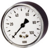 6821  Kapselfedermanometer, G 1/2 hinten exzentrisch, 0-40 mbar, Dmr. 100