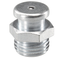 M4 M 10 X 1,0  Flachschmiernippel, Kopfgröße 10 mm