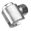 Nr. 521  Schiebekupplung, M1, Gewinde R 1/8'', Aluminium