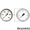 85320451  Rohrfeder-Industriemanometer, RF100 I D451, LB100-FR/100