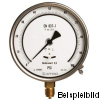 85709411  Rohrfeder-Manometer, RF160 F D411, LB160-H/0,6