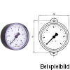 85115251S  Rohrfeder-Manometer, RF63 D251, LB63-H/10 FR+BB