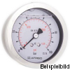 85124711  Rohrfeder-Glyzerinmanometer, RF63GLY D711, GB63-H/600