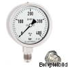 85217802S  Rohrfeder-Chemiemanometer mit Glyzerin, RF100CHGLY D802+MD21, GB100-U/25+31415W