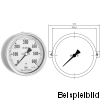 85223851  Rohrfeder-Glyzerinmanometer, RF100GLY D851, GB100-BB/400