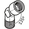 LAPA 45  Bogenfitting, 45 Grad