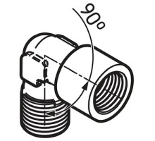 LAPA 90  Bogenfitting, 90 Grad