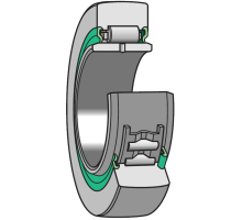 NA 2204.2RS  Stützrolle