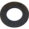 DI 10X18X1 mm  Flachdichtung, EPDM60, schwarz, ohne Einlage
