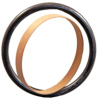 TFMI 10X16,2X3,0 mm  Mantelring, PTFE 177023, mit O-Ring 72NBR872